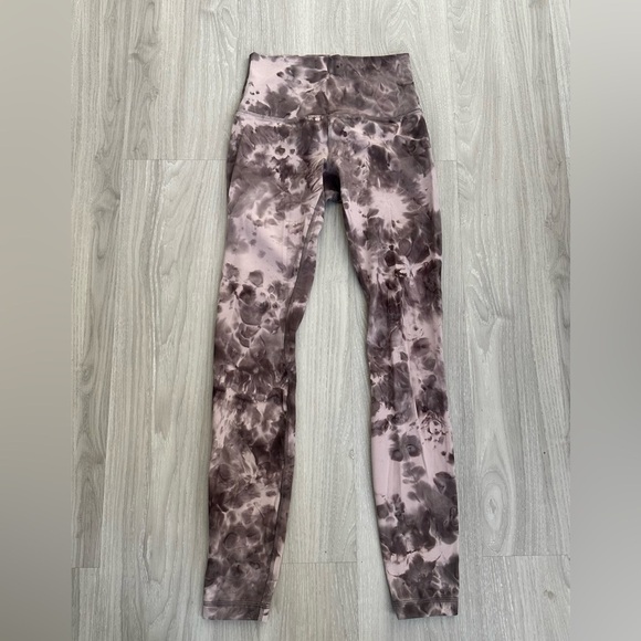 Lululemon Align High-Rise Pant Leggings 28” – Diamond Dye Shadow Grey | Sz 4 - Picture 5 of 8